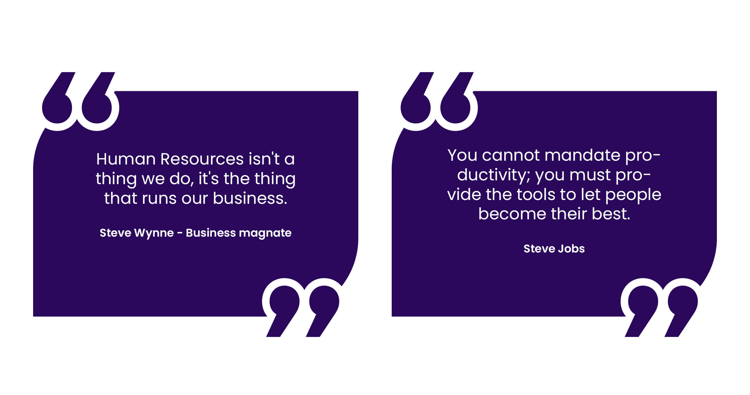 Quotes by Steve Jobs and Steve Wynne